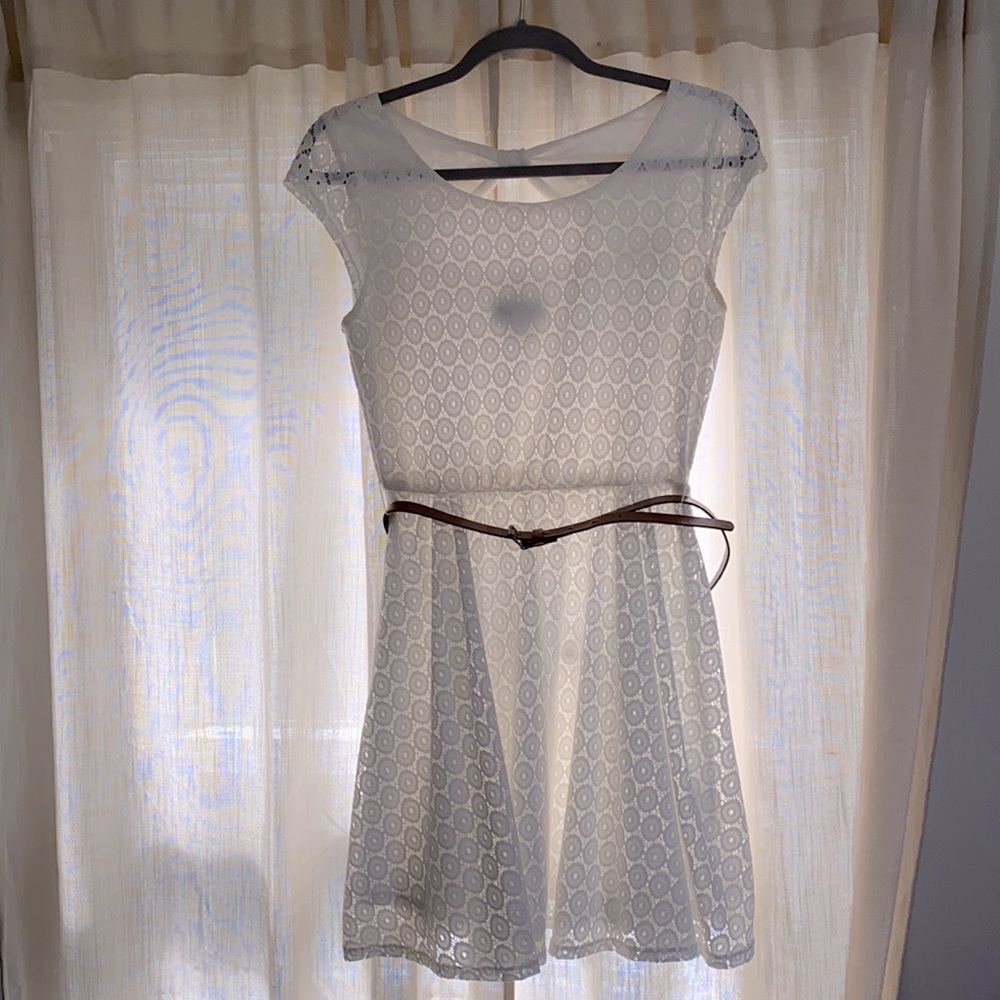 White dress